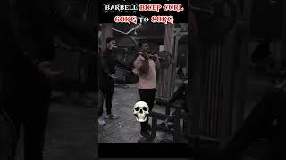 😱BARBEEL BAICEP CURL 60kg to 80 and😱