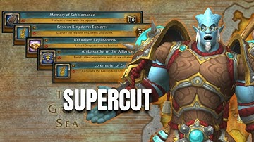 ALL Eastern Kingdoms Achievements in WoW | Altaholics Achievements Season 1 Supercut