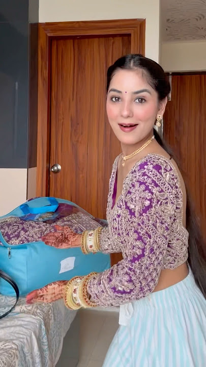 GRWM for marriage 🤩| Anju Mor | #ytshorts #minivlog #grwm #trending