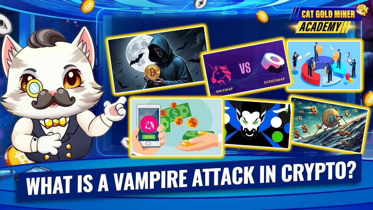 What Is a Vampire Attack in Crypto?⚡️CAT GOLD MINER ACADEMY