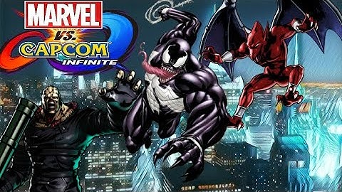 Marvel Vs Capcom: Infinite Venom, Nemesis, and Firebrand Character Dialogue and End Battle Quotes