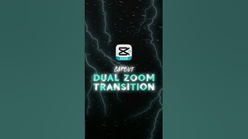 CAPCUT | DUAL ZOOM TRANSITION 🔥💯 | #shorts #edit #viral #tutorial