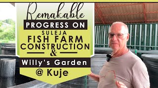 Remarkable Progress On Suleja Fish Farm Construction Project And Willy's Garden At Kuje