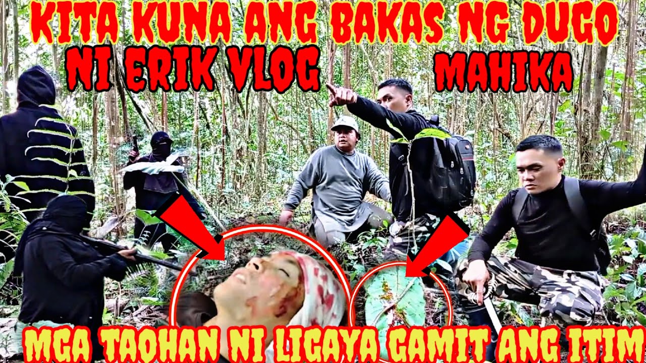 Itim na mahika gamit nila kay erik vlog 