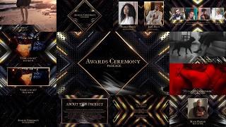 Shining Awards Ceremony - Editable Scenes (Ae, Pr) - Free