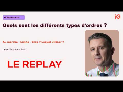 Les types d'ordres en trading : Au marché, Limite, Stop - Lequel utiliser et quand ?
