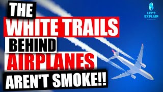 Why Aeroplane Leave White Smoke