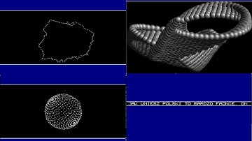 Black and White Dentro - demo for ATARI ST from Poland