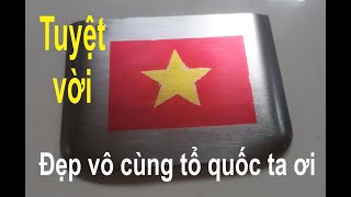 A nốt - anode và nhuộm cờ đỏ sao vàng thành công, tự a nốt nhôm đơn giản tại nhà by Thích Đít DIY 1,028 views 2 years ago 8 minutes, 40 seconds