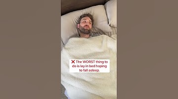 Thumbnail of ❌ Worst Thing To Do If You Can’t Sleep 😴 #sleep #sleeping #insomnia #insomniac #insomniacure