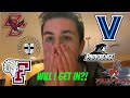 College decisions reactions 2020 boston college villanova fordham providence fairfield