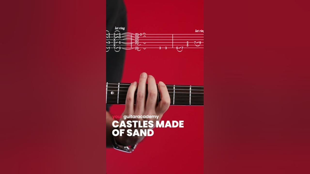 Castles Made Of Sand - Jimi Hendrix #guitarlesson
