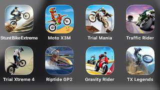 Stunt Bike Extreme, Moto X3M, Trial Mania, Traffic Rider, Trial Xtreme 4, Riptide GP2, Gravity Rider screenshot 2