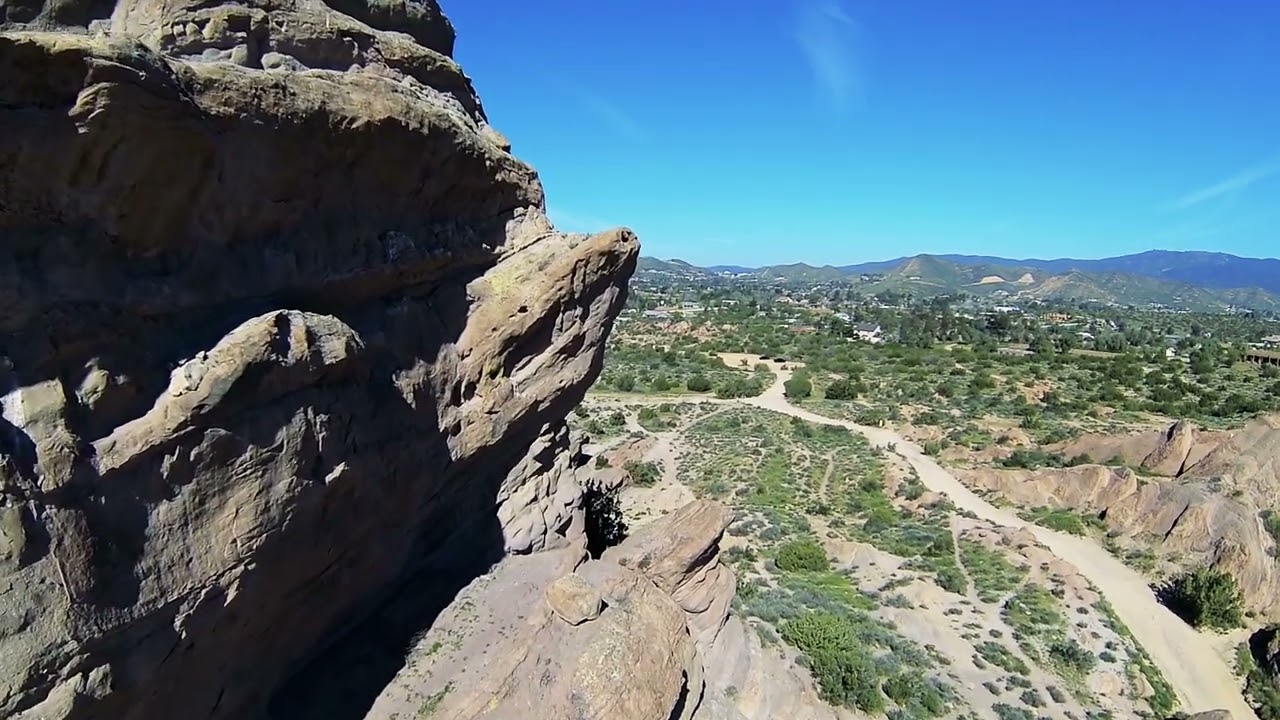 Vasquez Rock Fly By