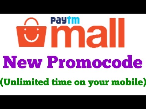 New Promocode for paytm mall application use unlimited in your mobile