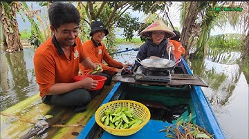 Thăm Lợp Cải Tiến, Nấu Bữa Cơm Vội Giữa Đồng Nước Nổi Khi Trời Sắp Đổ Cơn Mưa...| ONMT #Tập 113