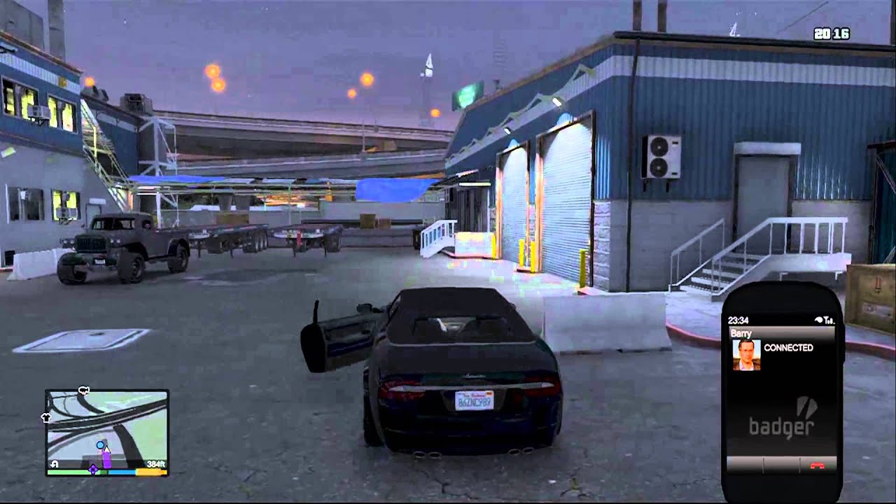 Let's Play GTA V Barry Mission YouTube