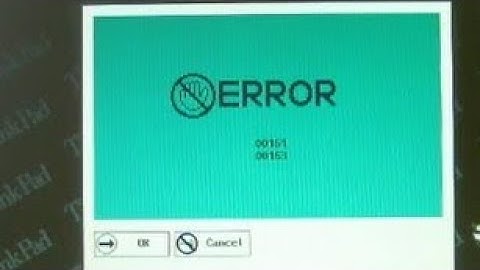 IBM ThinkPad 600E (600, 600X), устраняем Error 00161, 00163