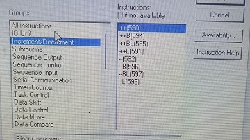 Instruksi Increment Dan Decrement Pada PLC Omron