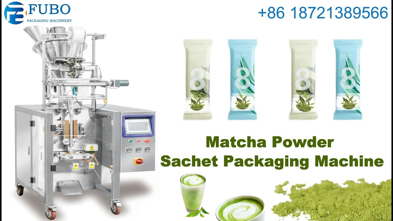 U.S. Baking Grade Anti Inflammatory Matcha Powder Packing Machine ...