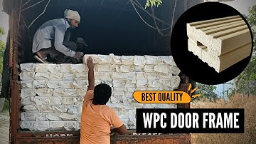 WPC DOOR FRAMES LOADING | WPC DOOR FRAME MANUFACTURER | EEZEE BOARD #wpc #wpcdoor #wpcdoorframe