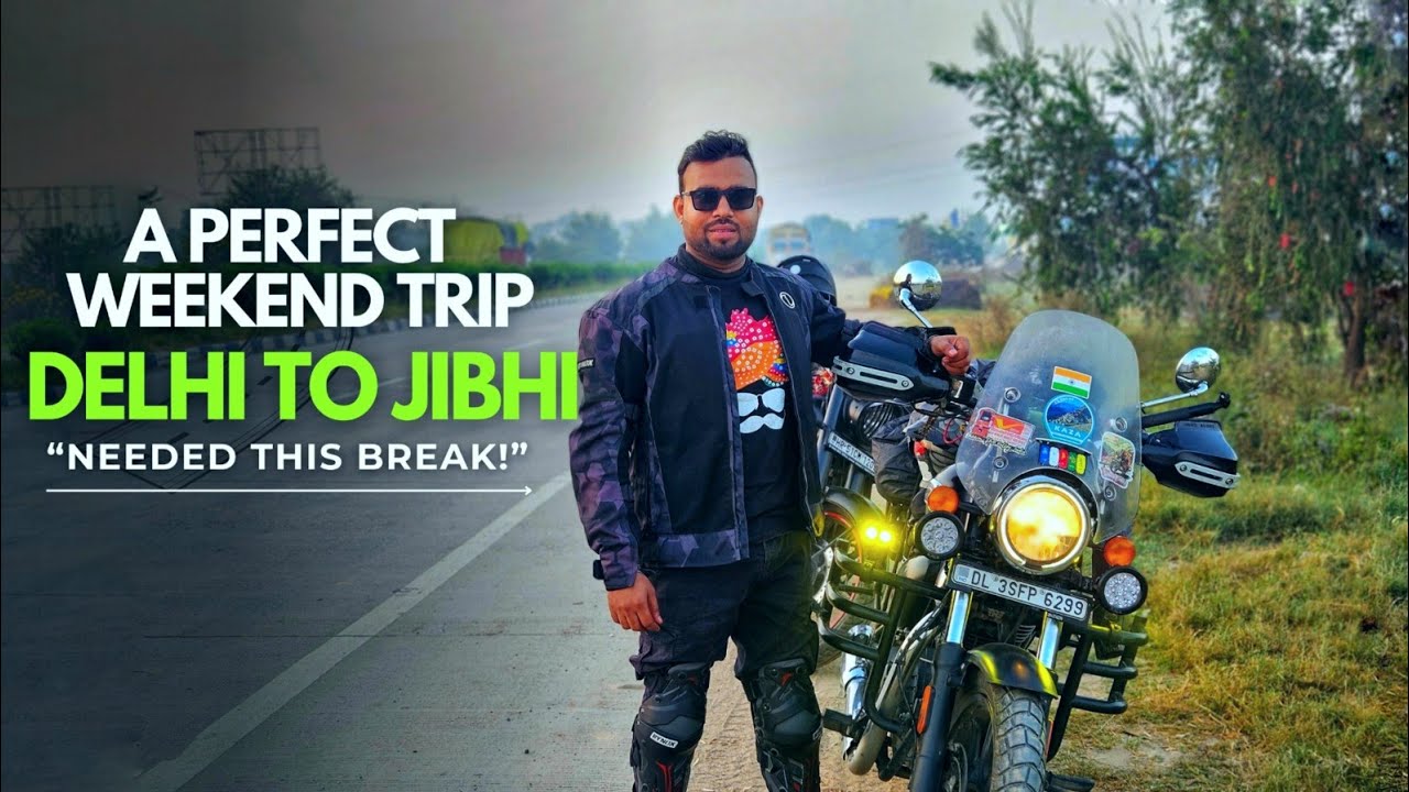 Delhi to Jibhi || The Most Beautiful Offbeat Drive in Himachal || Meteor 350