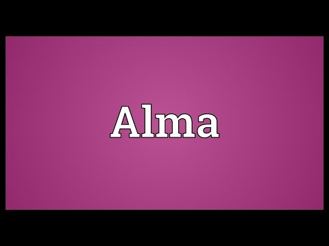 Alma Meaning
