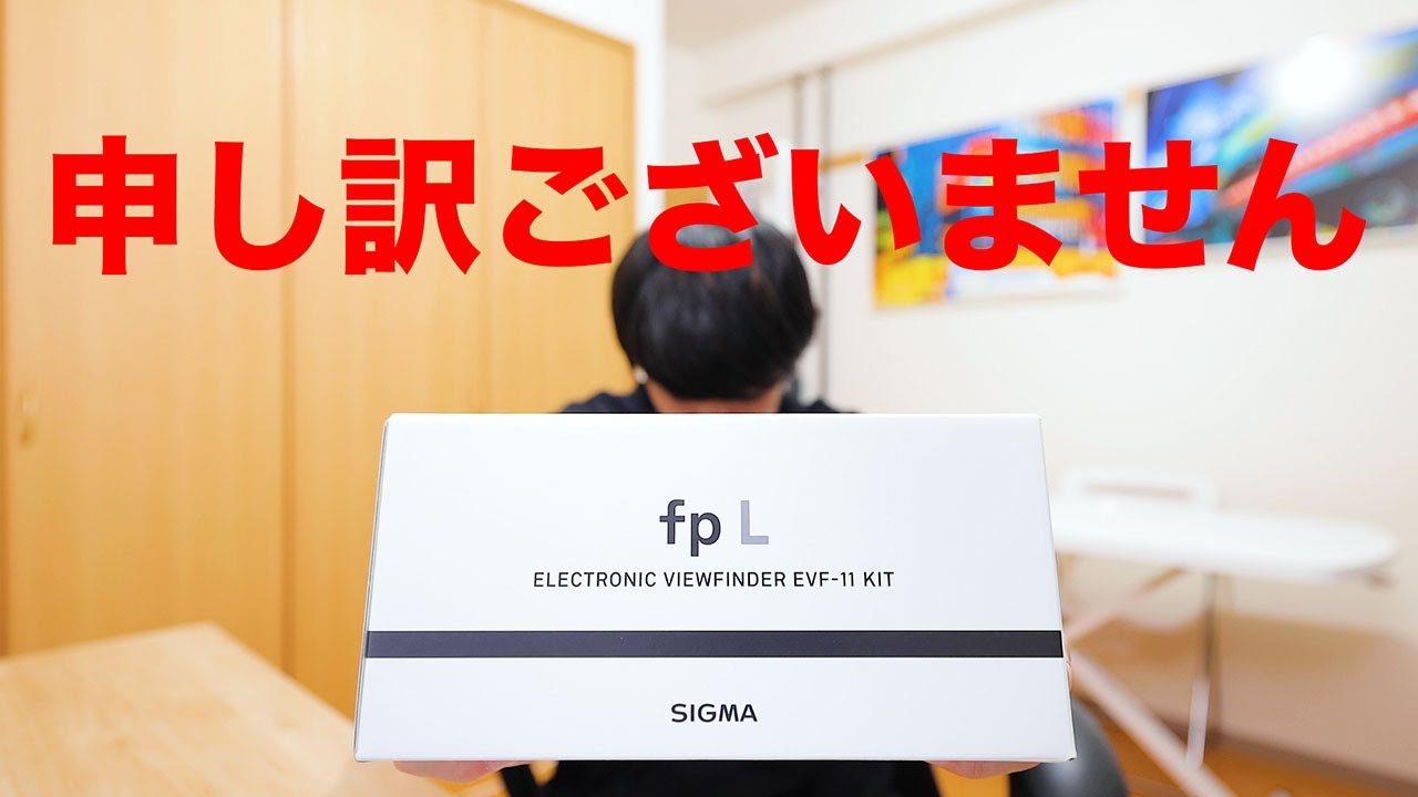 SIGMA fp Lギブアップします！【使いこなせなかった5つの理由】