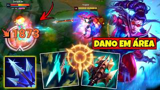 VAYNE COM BUILD DE DANO EM ÁREA COM A NOVA STATIKK