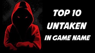 10 DANGEROUS GAMING NAME | unique nickname for FREEFIRE, PUBG, BGMI screenshot 1