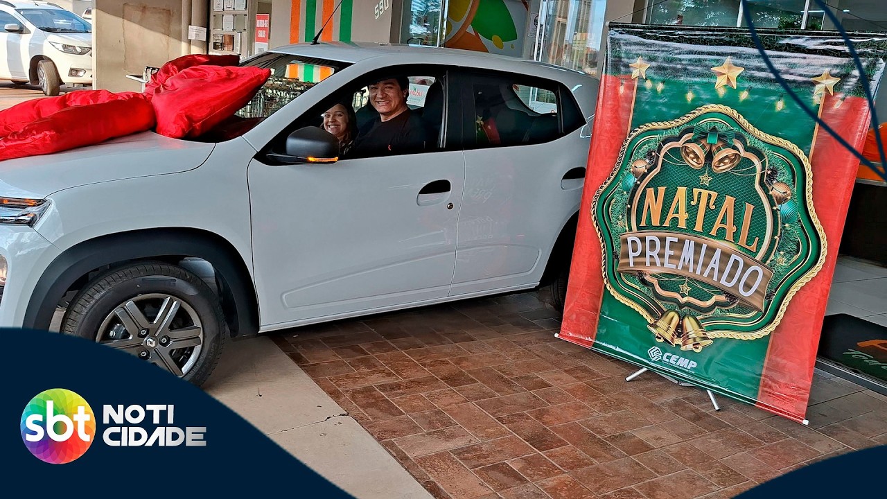 CEMP ENTREGA CARRO DA CAMPANHA NATAL PREMIADO