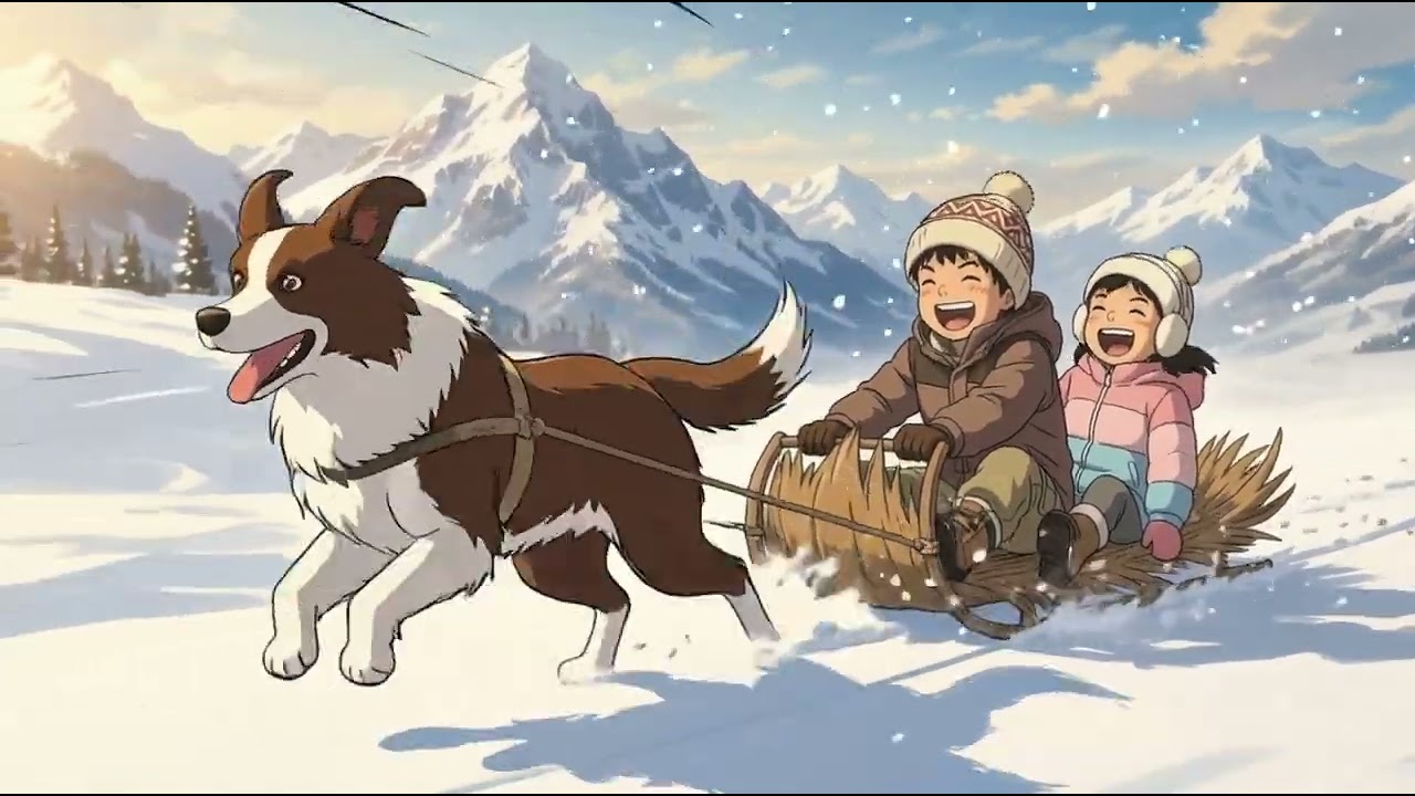 Cozy Winter Camping on Frozen Lake ❄️ Van Life ASMR & Cooking | Ghibli Style Animation