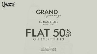 Get Ready, Sukkur! Enjoy Flat 50% OFF On Everything.