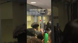 Howard University Nursing Graduation Abruptly Canceled #Shorts