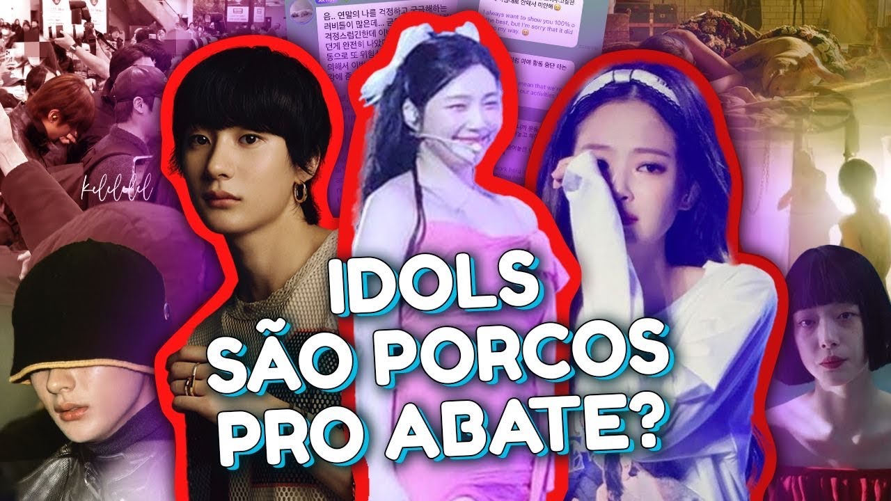 PRECISAMOS FALAR SOBRE A TERRÍVEL REALIDADE DE SER UM IDOL DE KPOP…