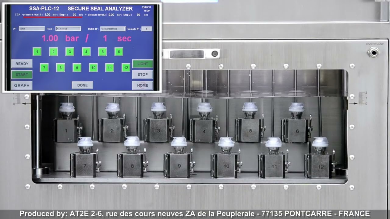 SSA-PLC-12 Secure Seal Analyzer (12 Positions)