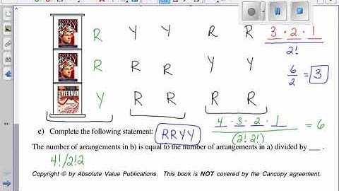 Feb 6   Permutations with repetitions