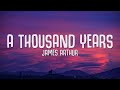 James Arthur - A Thousand Years (Lyrics)