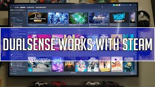 Steam Beta enables PS5 DualSense Support and it works great!