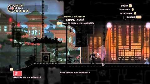 Mark of the Ninja : Level 1 Ink & Dreams // BEST SCORE 33600 !!!