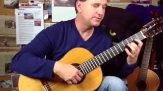 Learning,Wild mountain thyme for classical guitar chords