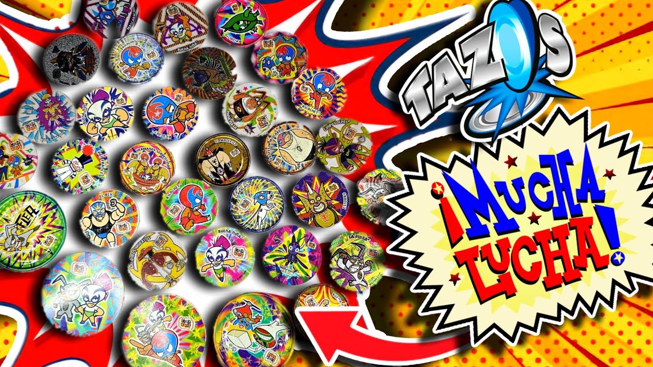 LA COLECCION DE TAZOS DE MUCHA LUCHA!!!