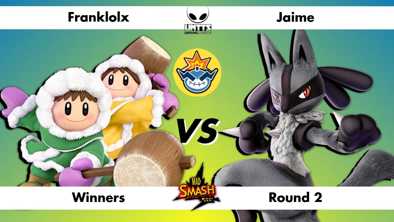 Franklolx (Ice Climbers) vs Jaime (Lucario) | Winners Round 2 | HURRY UP!! #15