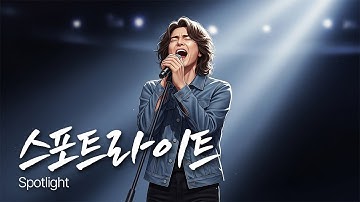 「스포트라이트」 청춘의 무대와 꿈을 향한 노래 / 유일무이 락발라드 Created with AI