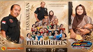 Live  Madu Laras Part 2 // Tasyakuran Raffasya Irsyam Saputra & Hanan Aidyn Deska // Pm Pro Audio