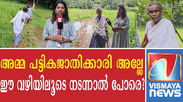 സ്വന്തം വീട്ടിലേക്ക് വഴിയില്ല, ഒടുവിൽ സ്വയം വഴിവെട്ടിയ ഒരു അമ്മ.|VISMAYANEWS|