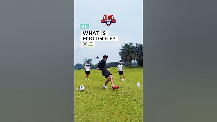 FOOTGOLF : Would you like to try it? #footgolf #golf #football #maingolf #maingolfyuk #mainfootgolf