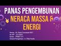 MATERI PANAS PENGEMBUNAN MATA KULIAH NERACA MASSA &amp; ENERGI DENGAN PEMBAHASAN SOAL