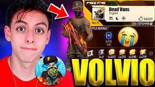 THE RETURN OF DEAD VANS 'THE JUSTICE BOY' FROM FREE FIRE!!