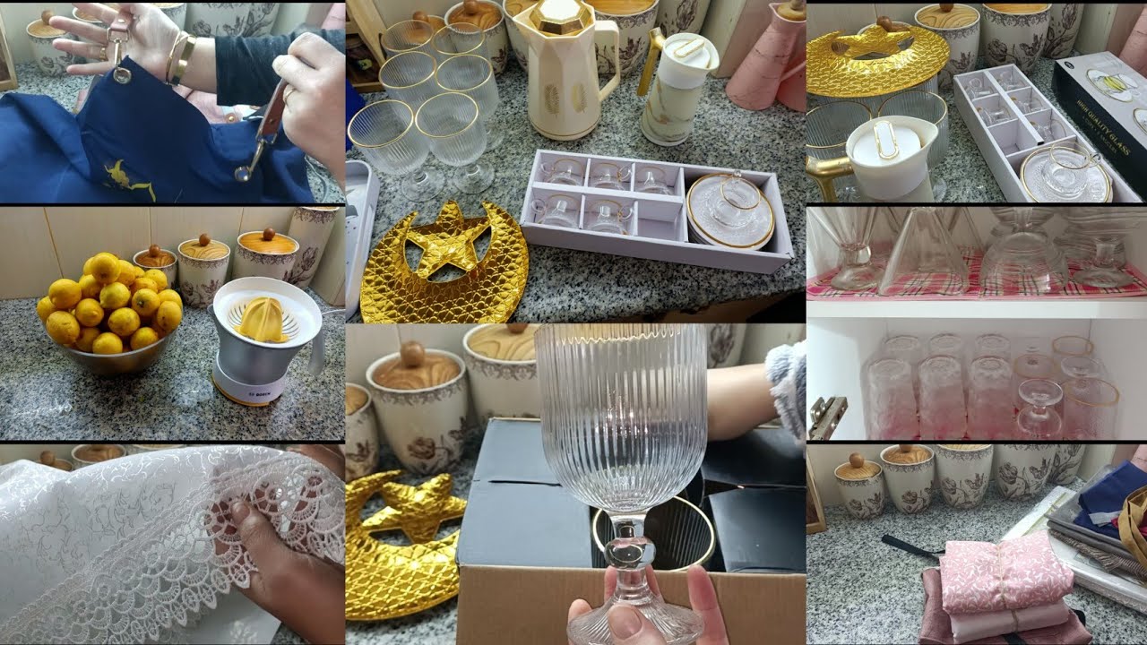 مشترياتي من الاواني لرمضان 2025بلاسعار🕌 شريت واش كان خاصني💪راني غي مع التخمال والفرز